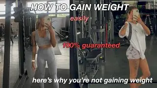 How To Gain Weight Easily || 100% works