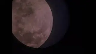 May 15 2022 Supermoon Bloodmoon In My Eight Inch Telescope