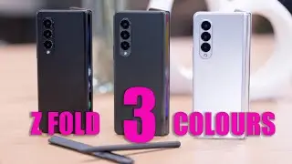 Samsung Galaxy Z Fold 3 Colours