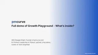 Full demo of Growth Playground - What's inside?