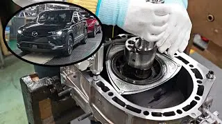 Mazda ROTARY Engine Production In Japan (MX-30 R-EV)