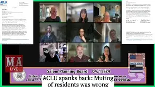 MUTING THE PUBLIC AT MEETING | CITY SERVED CEASE AND DESIST ORDER