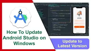 How to update Android Studio on Windows 11/10 | Get the latest version 2024 | Iguana