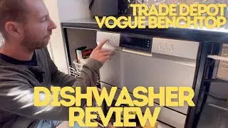 Trade Depot Vogue Benchtop Drawer Dishwasher Review