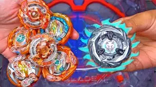 SILVER WOLF vs ALL RAGNARUK BEYS Beyblade X ベイブレードエックス