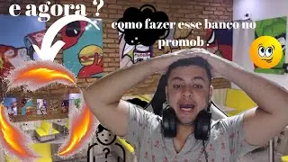 como fazer esse banco no promob usando somente geometria