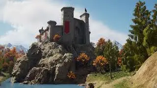 The Castle environment in Unreal Engine