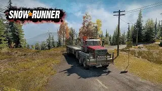 SnowRunner // Ремонт Western Star 6900 Twin Steer // 