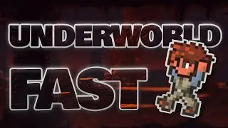 Terraria - How to Get to The Underworld Fast [Updated]
