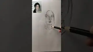 freehand portrait #art #drawing #portrait