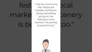 IELTS Speaking Part 1 | Common Questions & Answers Band 6 & 7 What do you like about your hometown?