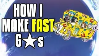 【Epic Seven】Making Fast 6*'s & How To Level Fodder Efficiently!