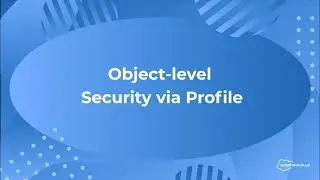 Salesforce: Object-level Security via Profile