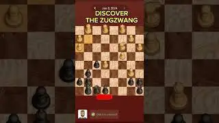 DISCOVER THE ZUGZWANG #chess #puzzle #91 8/1/2024 |#shorts