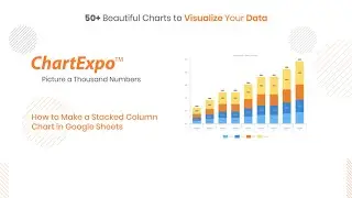 How to make a stacked column chart in Google Sheets | clustered graph| Google Sheets Charts