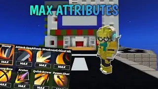 I Got Max Attributes In Bed Wars [Blockman go]