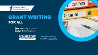 Grant Writing Webinar