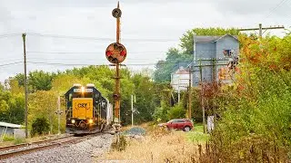 Before the Signals Fall: Chasing J780 Round Trip on the CSX Indiana Sub