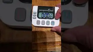 How to use the new Pampered Chef Timer