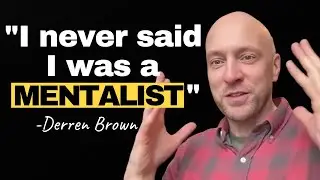 Derren Brown Shares Secrets and Why he Doesn't Call Himself a Mentalist - Full Penguin Interview