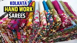 Pure Hand Work Saree Manufacturer & Wholesaler in Kolkata