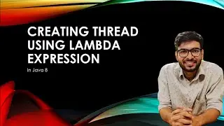 How to create a thread using lambda expression