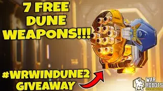 (Ended)DUNE GIVEAWAY IN WAR ROBOTS!!! #WRwinDune2