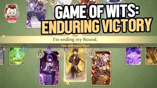 Winning on 2 Round in Forge Realm's Temper Game of Wits: Enduring Victory | Genshin TCG