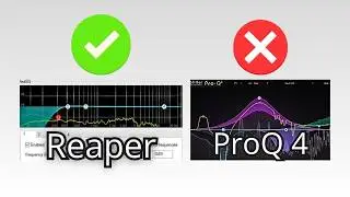 Consigo sonido TOP con plugins nativos de Reaper