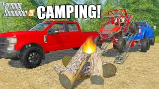 WEEKEND SPRING CAMPING | MULTIPLAYER ROLEPLAY | FARMING SIMULATOR 2019