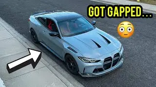 BMW G82 M4 Challenges F90 M5 & Corvette C7 Z06 To A Race