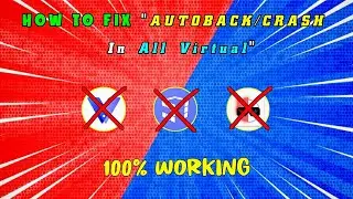 How To Fix Crash In Virtual | FF Autoback Problem Fixed | All Virtual Crash Fix