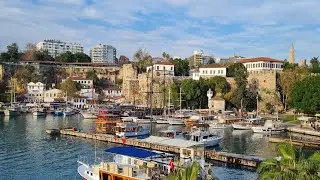 gökyüzünden antalya manzarası / Antalya havaalanina iniş