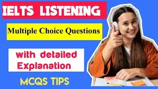 IELTS Listening MCQ tips / how to solve mcqs in IELTS listening #ieltsband9 #ieltslistening