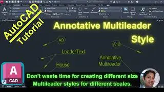 Annotative Multileader Style in AutoCAD