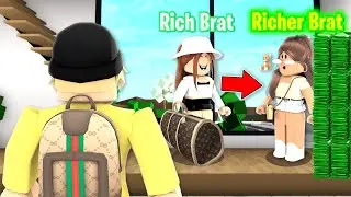 Rich Brat Meets EVEN RICHER Brat In Brookhaven.. (Roblox)