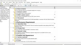 Requirements Import from DOORS and Change Management in Cameo Systems Modeler