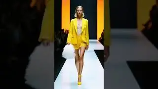 Загадочные детали модного шоу. #fashion #runway #model