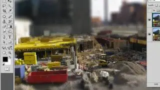 HD version: Fake miniature effect : Photoshop