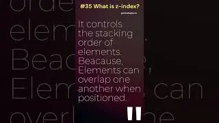 #35 CSS Interview Questions #javascript  #technicalinterview #developer #javascriptinterview
