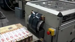 Wrapping Machine for 10 Boxes of Cigarettes (Carton) in Paper or Cellophane