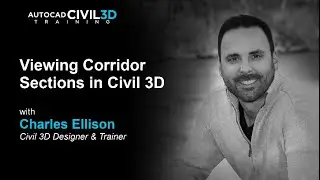 Viewing Corridor Sections in Civil 3D