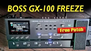 BOSS GX 100 FREEZE: INFINITE SUSTAIN Gilmour V2.0 Firmware