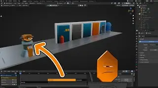 Animating a Scifi Centrifuge - Blender 3D Low Poly