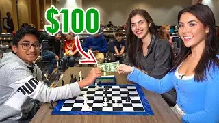 Giving Kids $100 if They Beat Us at Chess...