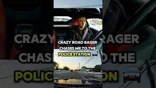 ROAD RAGER CHASED ME TO THE POLICE STATION! 
