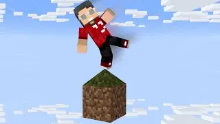 MİNECRAFT TEK SKYBLOCKTAN 100 GÜNDE KAÇIŞ 