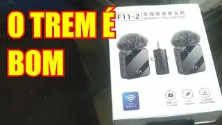 I TESTED THE F11-2 LAPEL MICROPHONE FROM ALIEXPRESS CHEAP AND IT PROMISES A LOT