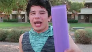 Fighting College Students with Pool noodles | Vlog #24