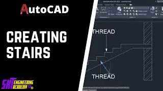 How to draw stairs in AutoCAD | Lecture 8 | AutoCAD Complete Course | Mechanical | Civil | Archi